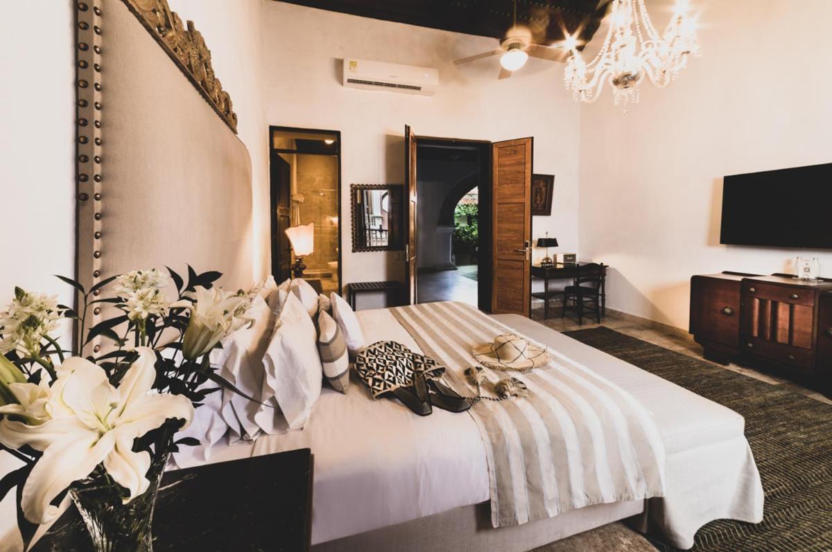 Hotel Boutique Casa Del Arzobispado Cartagena Екстериор снимка