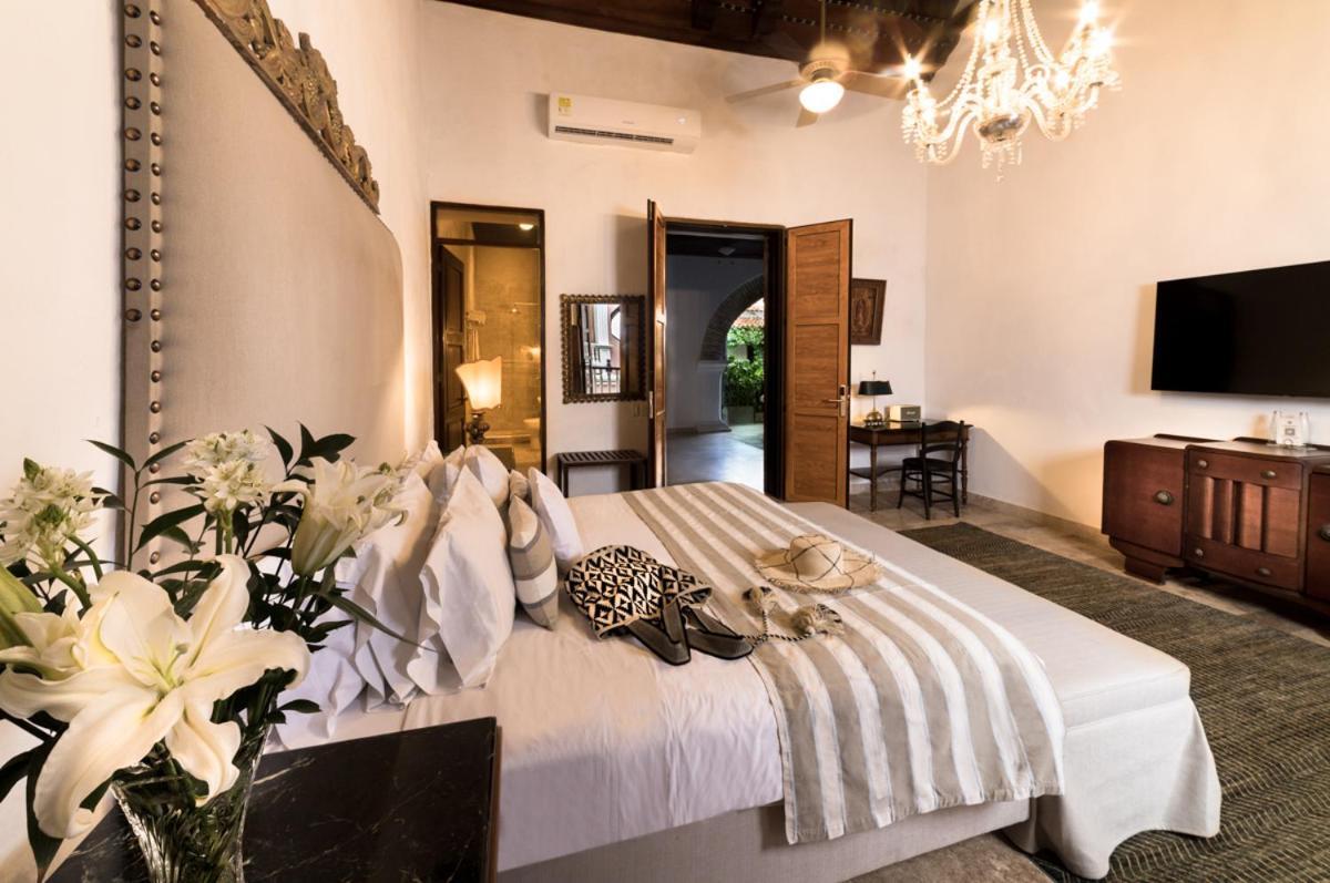 Hotel Boutique Casa Del Arzobispado Cartagena Екстериор снимка